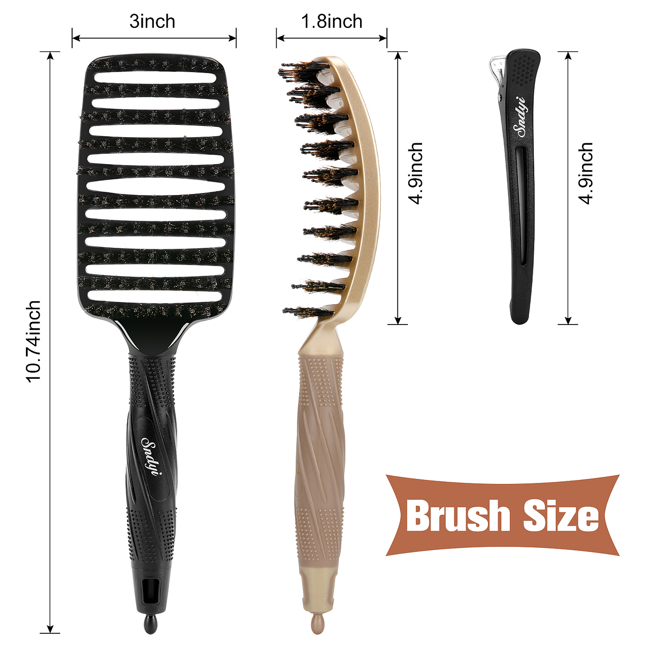 亚马逊主图A+设计案例分享—大弯梳