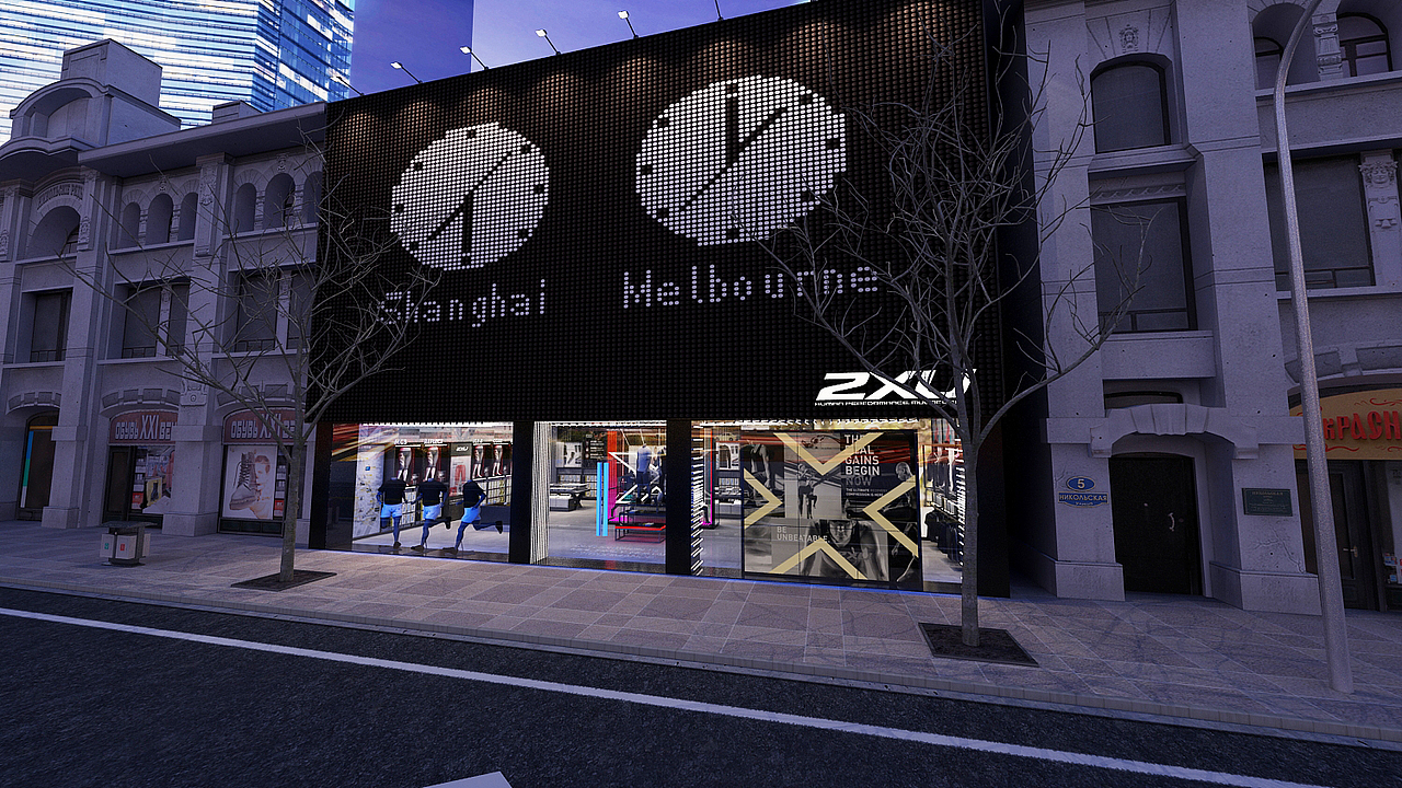 2XU｜体验店新零售设计（图ZMzAxNjQ2MDg0） - 商业空间设计 - 站酷设计师举栗Julistation原创素材 - 站酷ZCOOL