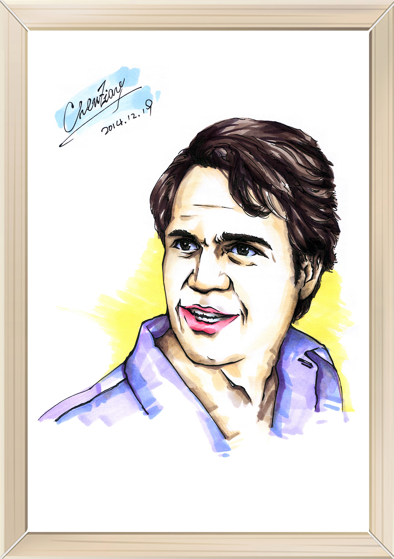 手绘初代《复仇者联盟》