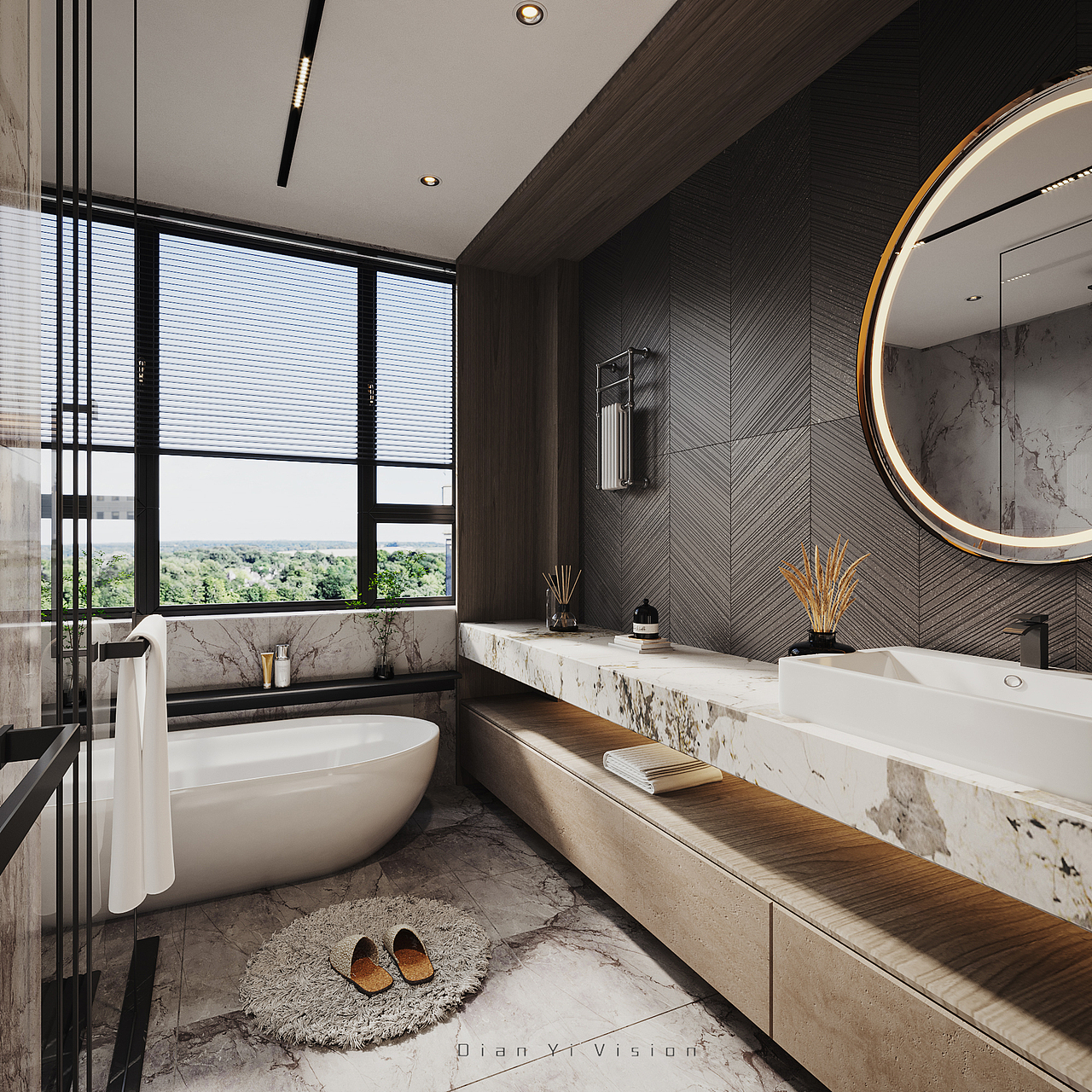 新中式别墅空间效果表现（图ZMzIxODU5OTg4） - 家装设计 - 站酷设计师Max点意原创素材 - 站酷ZCOOL