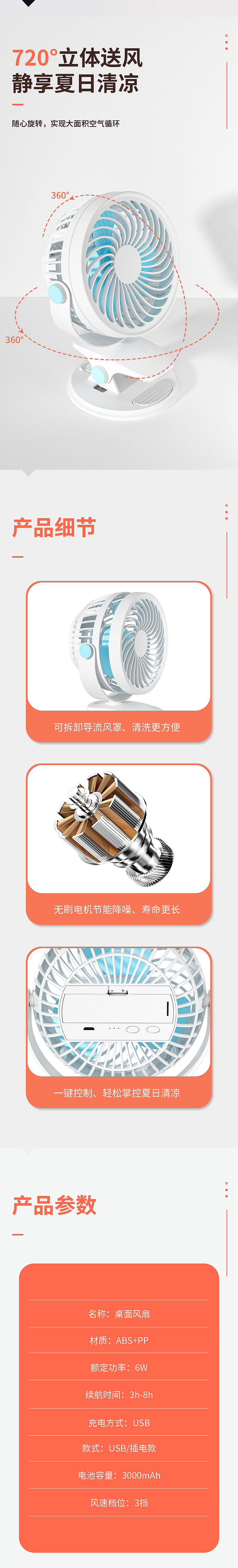 【产品渲染-风扇】