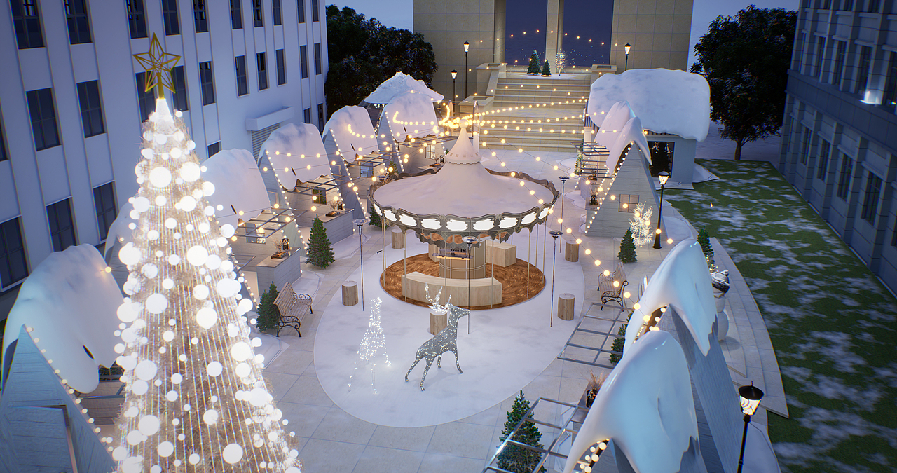 暖冬圣诞节活动设计