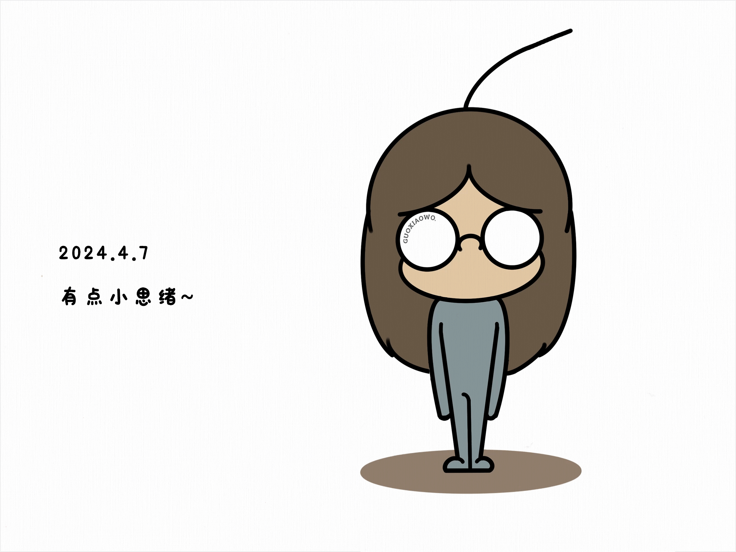 日常小画｜无厘头日常-01（图ZMzY3NjY2NTM2） - 创作习作 - 站酷设计师郭小蜗原创素材 - 站酷ZCOOL