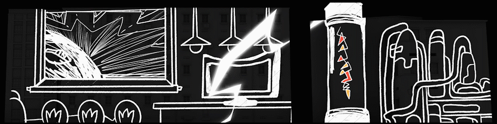 逐帧手绘动画 《Light》重庆灯光节楼体投影秀