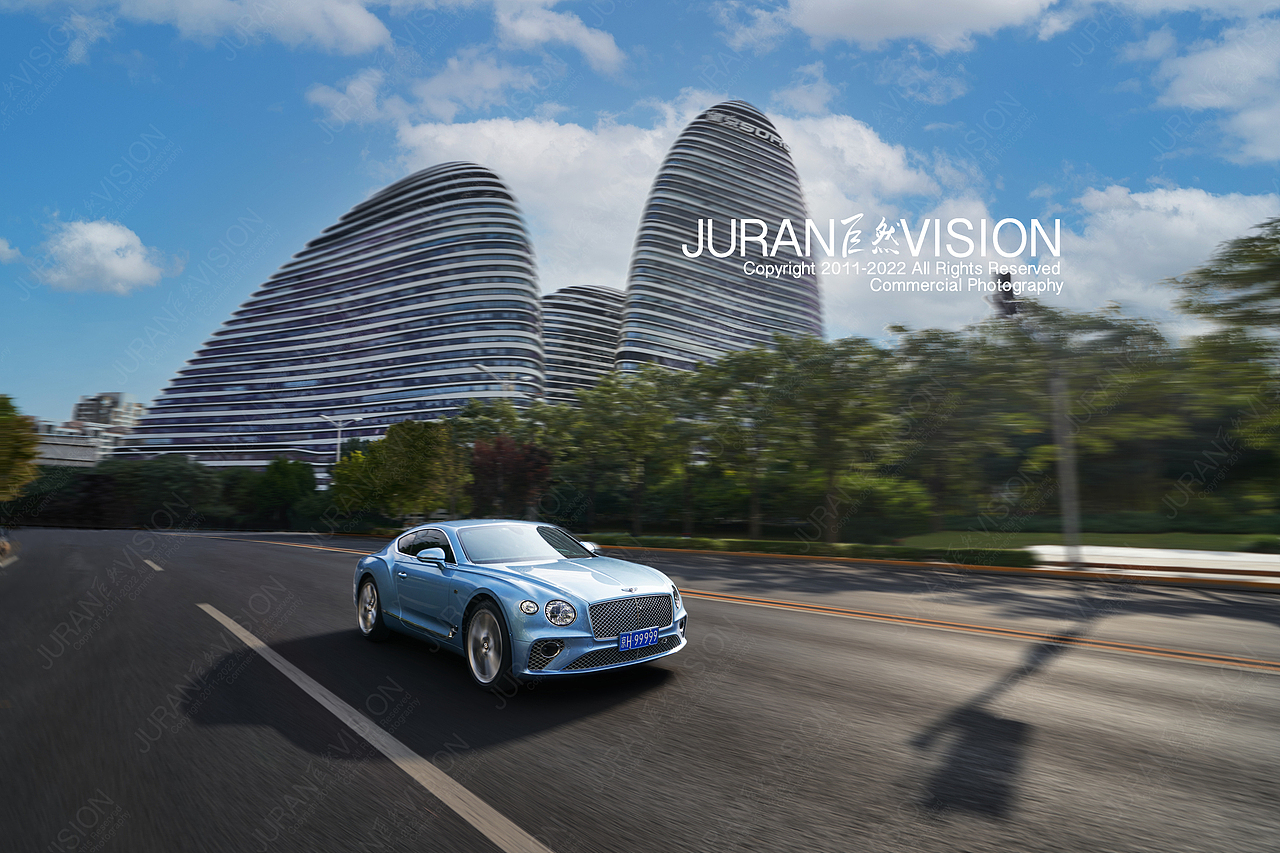 宾利gt欧陆拍摄