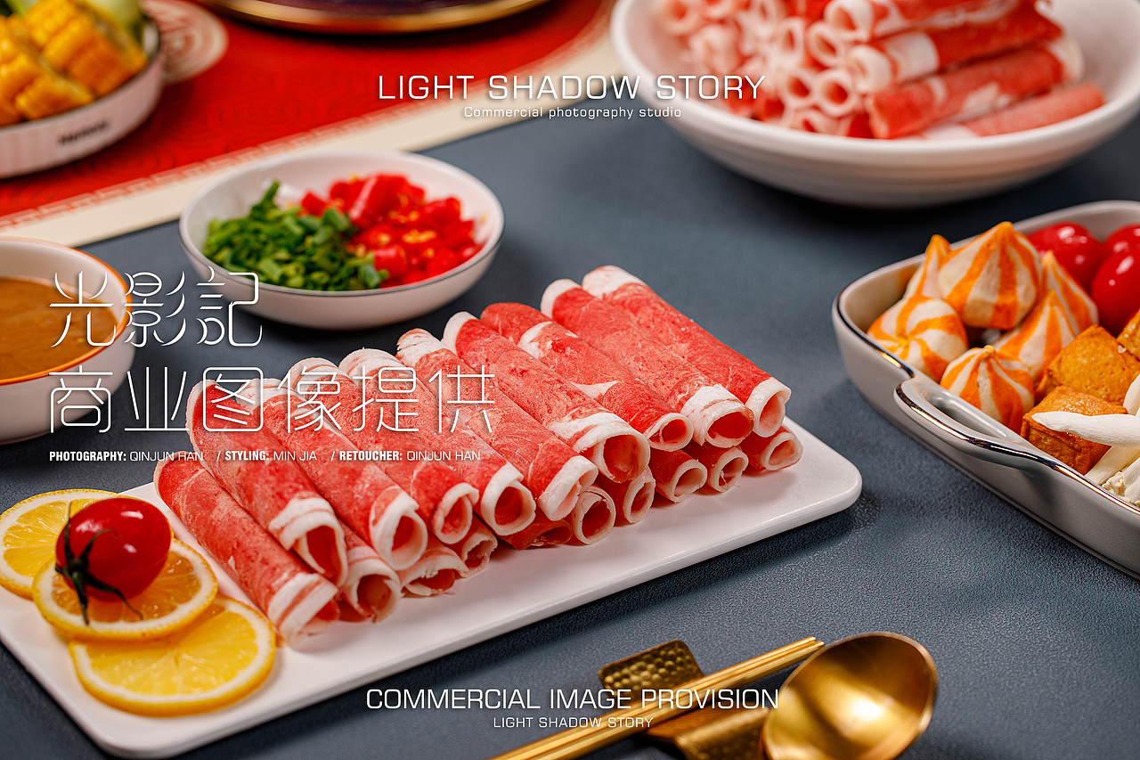 【平面】| 草之味冷鲜肉 ✖ 光影记™-羔羊肉卷拍摄