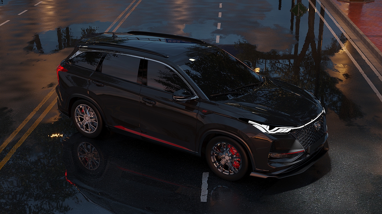 长安CS75PLUS-3D模型