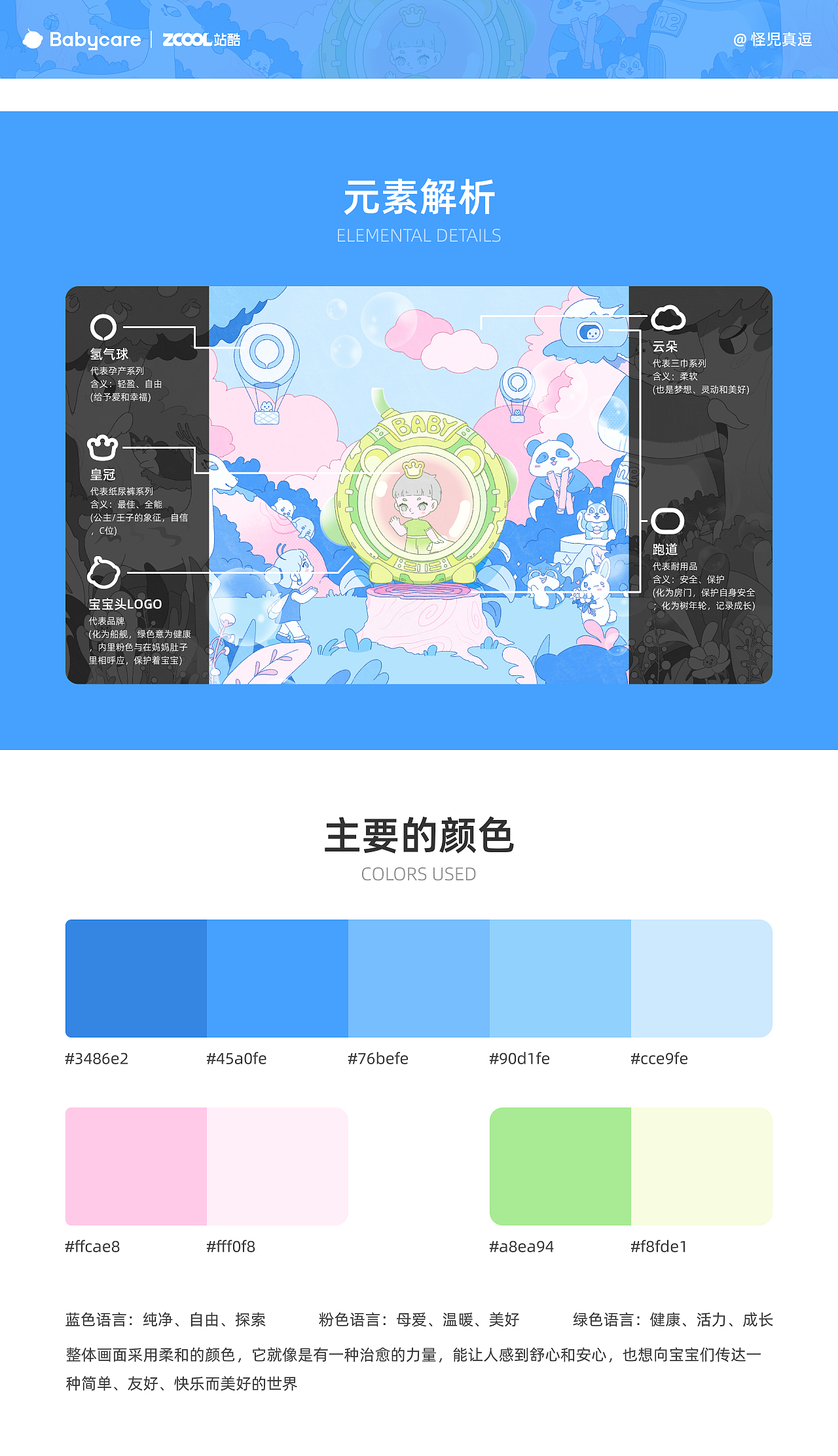 Babycare品牌创意延展设计_神奇星球（图ZMzU0MTQyNzg4） - 海报 - 站酷设计师怪児原创素材 - 站酷ZCOOL