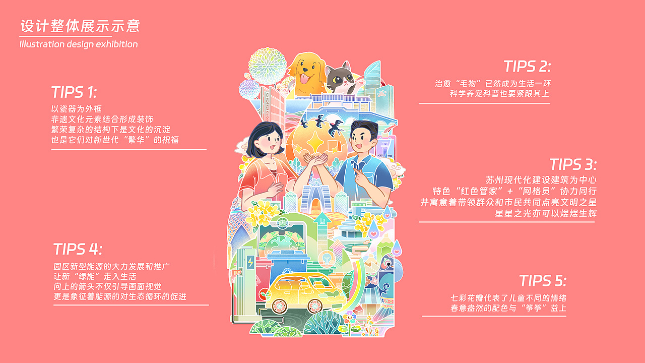 苏州精神文明建设插画海报设计（图ZMzY5OTQ2NjY4） - 商业插画 - 站酷设计师小岚朋友原创素材 - 站酷ZCOOL
