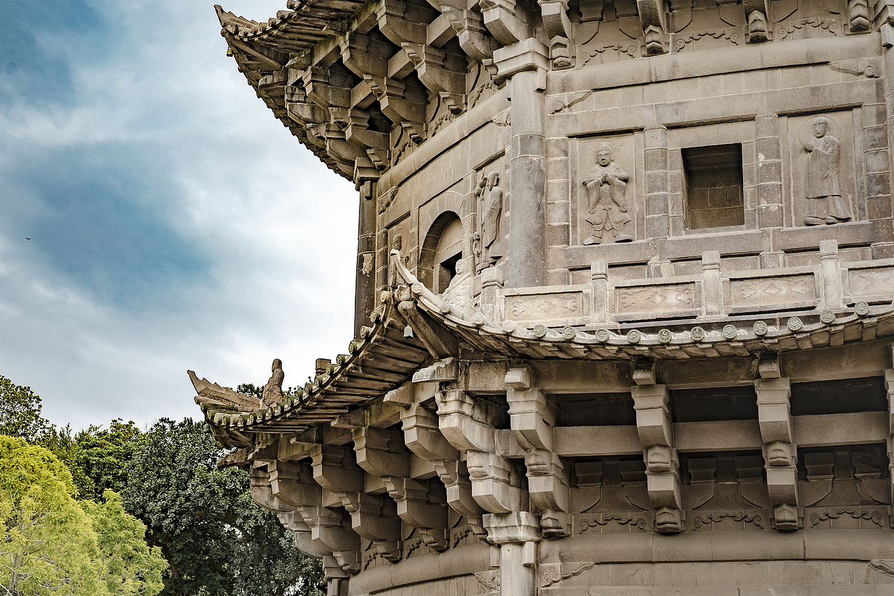 开元寺之镇国塔（图ZMjk4NDk2Njgw） - 风光摄影 - 站酷设计师是老辉呀原创素材 - 站酷ZCOOL