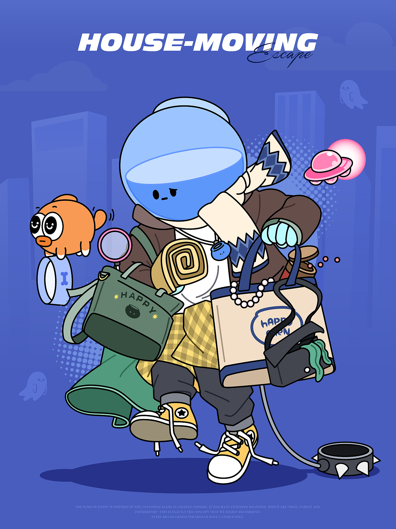 ★ ILLUSTRATION ★ 上半年的摸鱼总结（图ZMzA5NDQ3ODQ0） - 新锐潮流插画 - 站酷设计师陈开心CNY原创素材 - 站酷ZCOOL