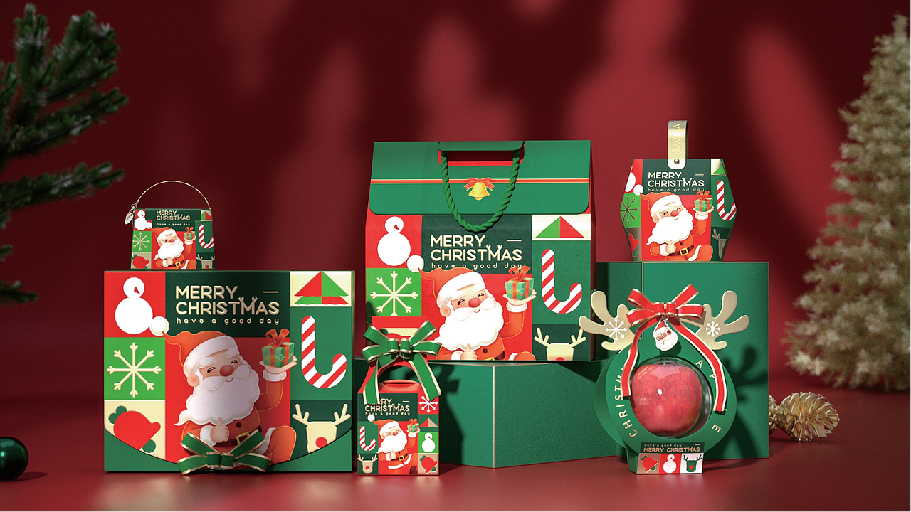 圣诞包装礼盒设计丨礼品丨森宿®