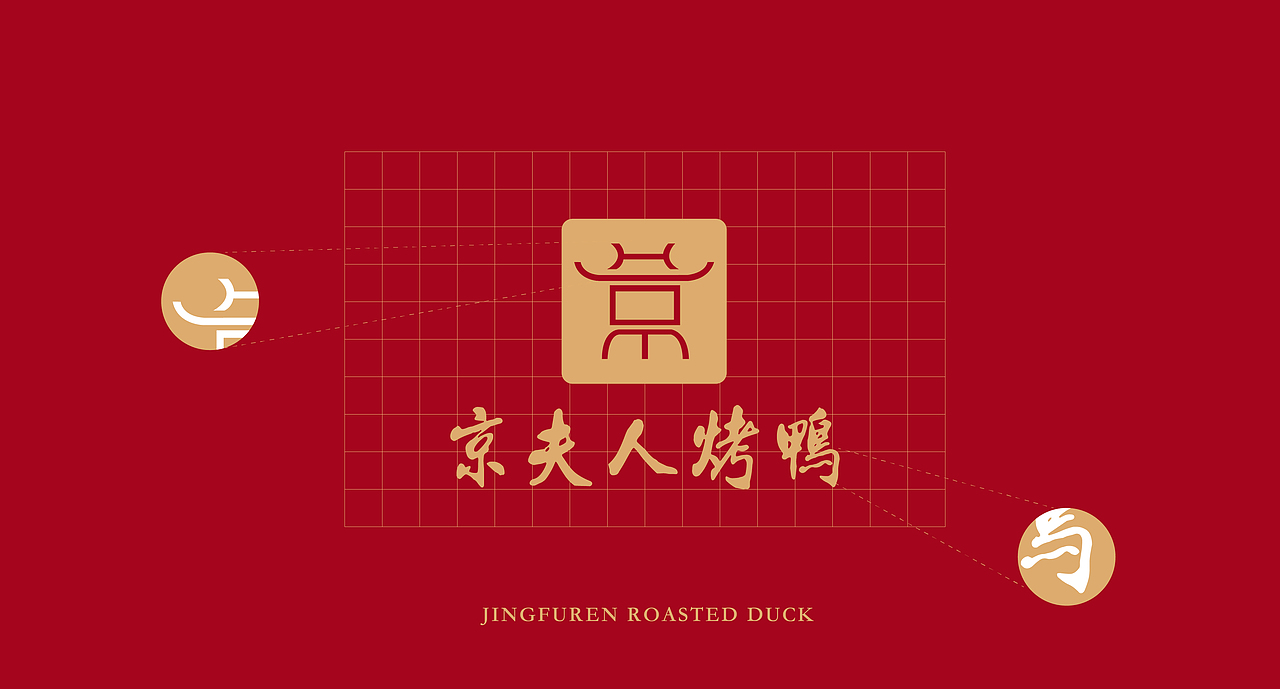 【京夫人烤鸭】烤鸭品牌设计