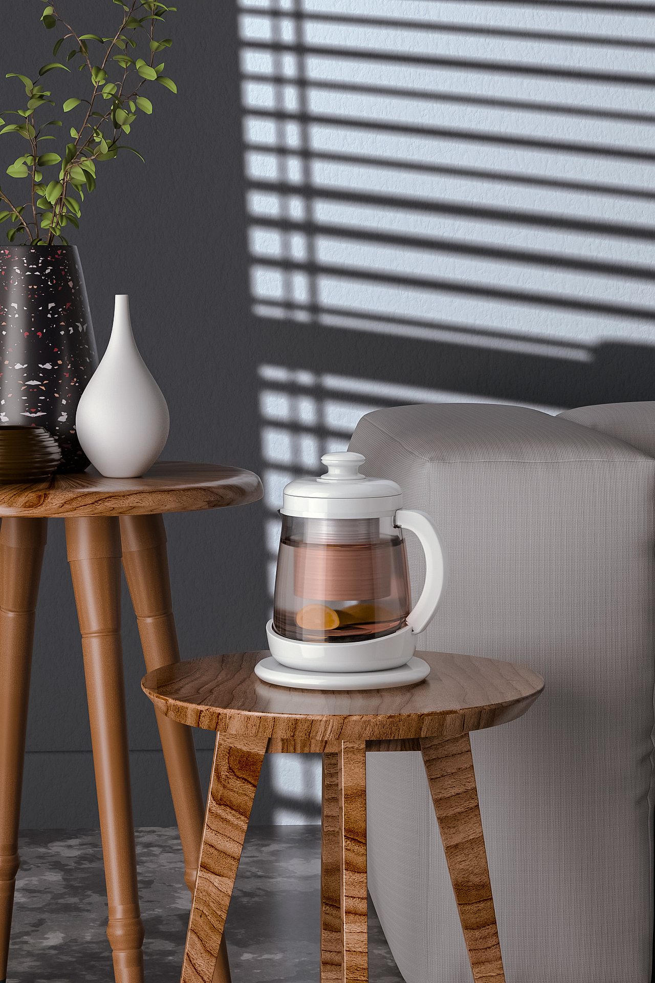 最近练手的电热水壶