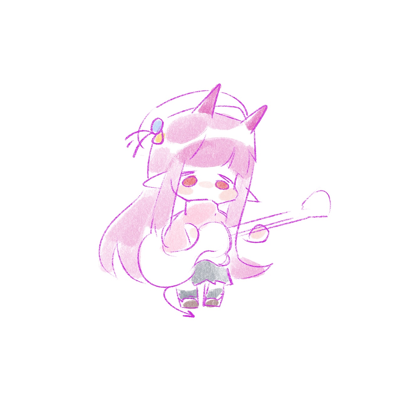 明日方舟x孤独摇滚（图ZMzI0NDcxNDE2） - 创作习作 - 站酷设计师是我107哒原创素材 - 站酷ZCOOL