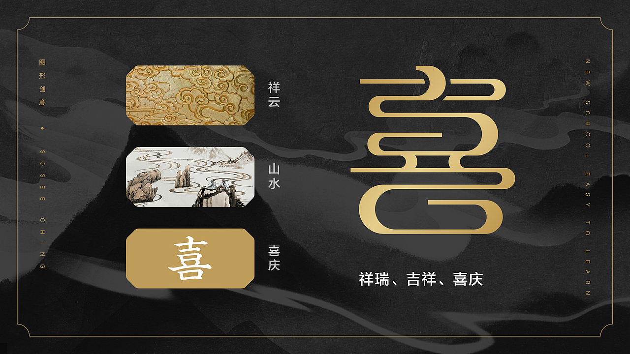 速喜易学｜品牌LOGO设计（方案一）（图ZMzY3NTA4ODU2） - 品牌 - 站酷设计师林立品牌设计原创素材 - 站酷ZCOOL