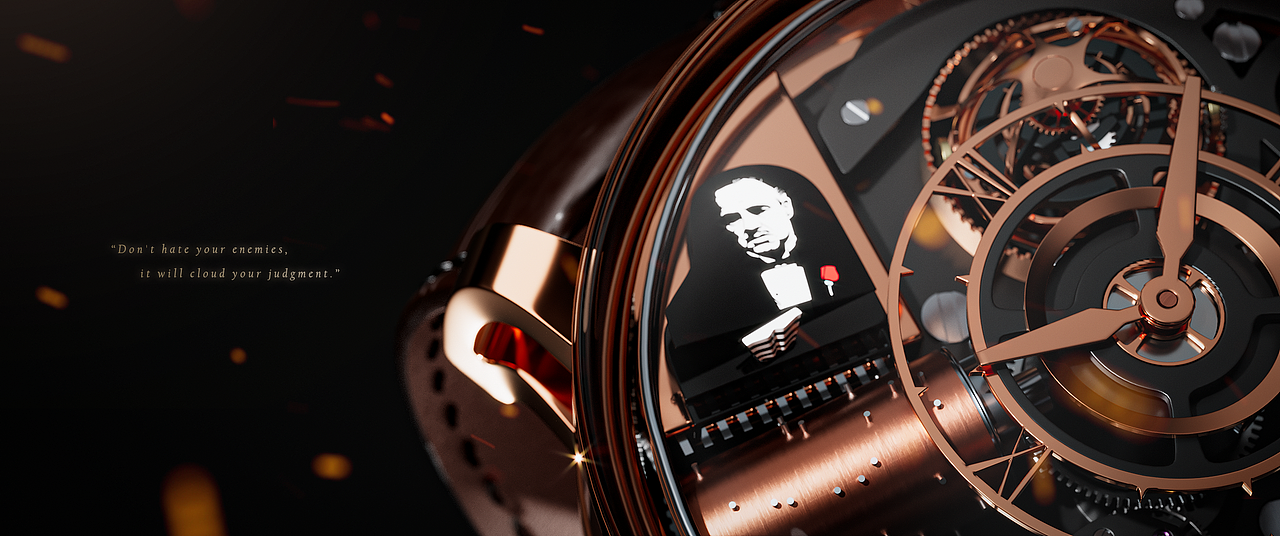 The Godfather Watch（图ZMzI2ODM5NTAw） - 产品 - 站酷设计师丁多宝原创素材 - 站酷ZCOOL