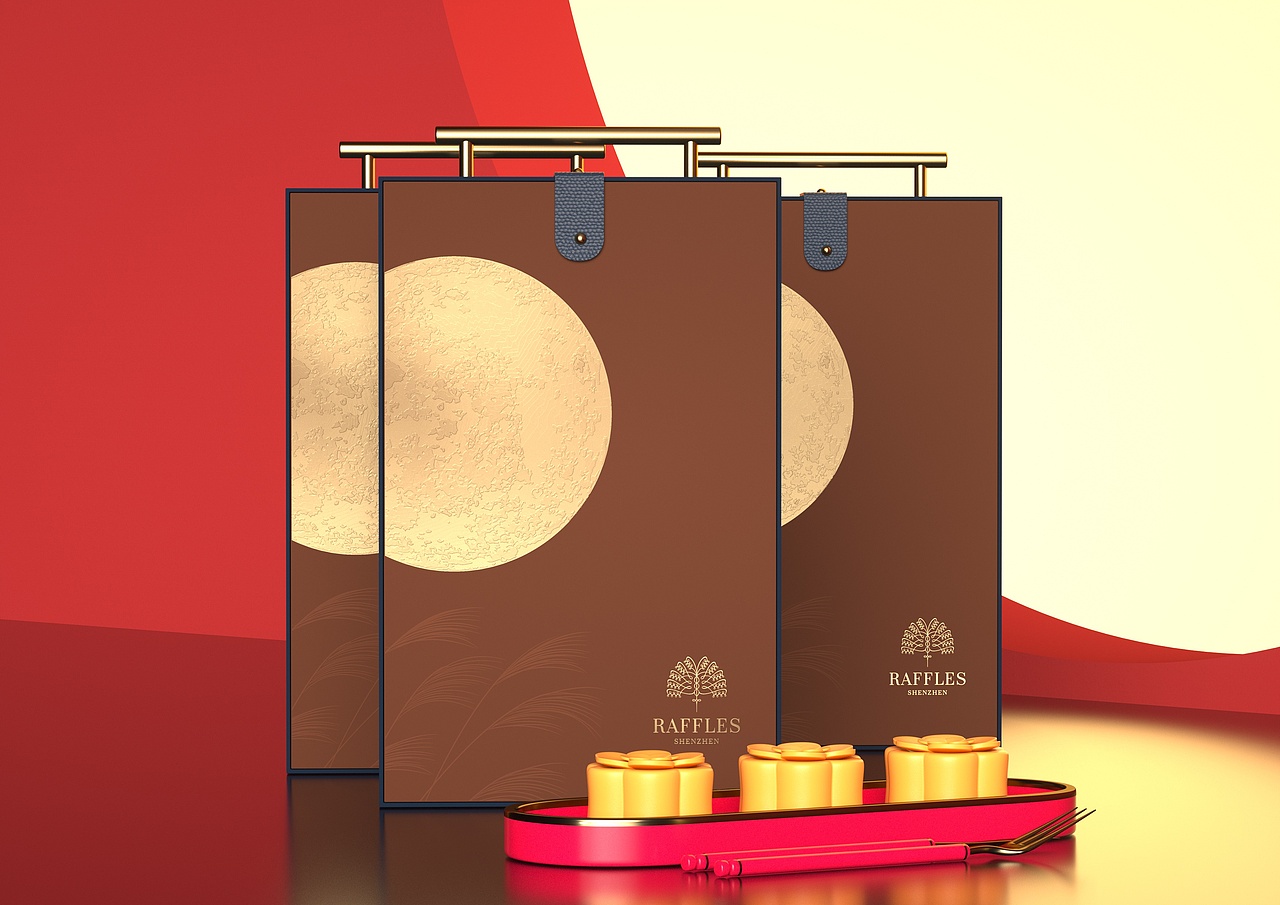 莱佛士酒店中秋6粒礼盒设计（图ZMzA0NTg5NDY4） - 包装 - 站酷设计师NEERU灵睿原创素材 - 站酷ZCOOL