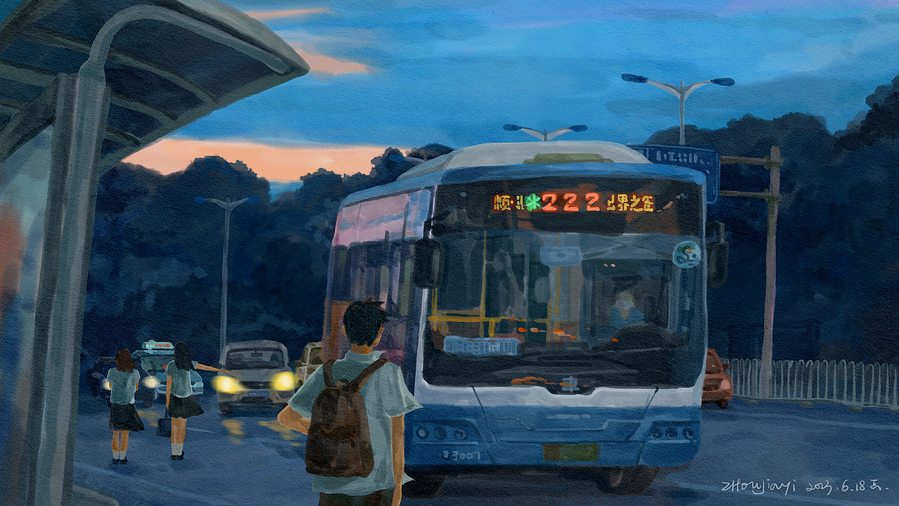 随风集（图ZMzUzMDk3NzY4） - 艺术插画 - 站酷设计师___ZhouJiayii原创素材 - 站酷ZCOOL