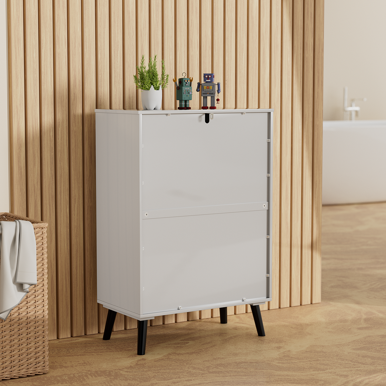 四抽柜场景渲染