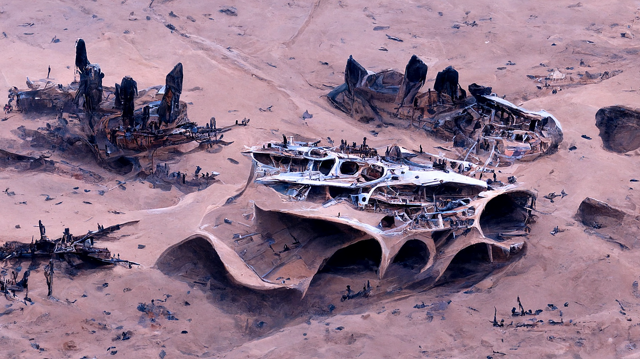 蒙古国航母遗骸-舟民部落