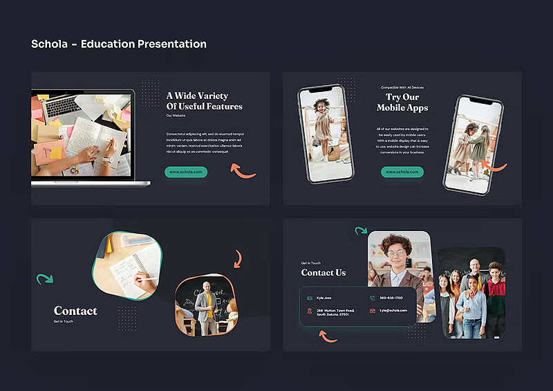 41页精美大气少儿培训教育机构国外PPT模板