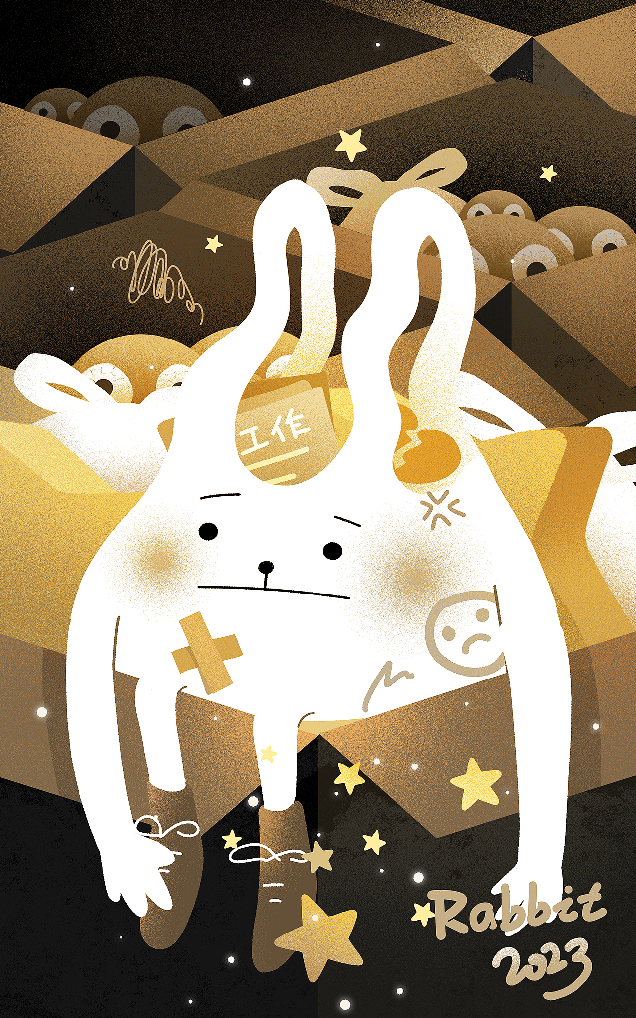 兔袋子（图ZMzIzNzg5ODcy） - 创作习作 - 站酷设计师泽33原创素材 - 站酷ZCOOL