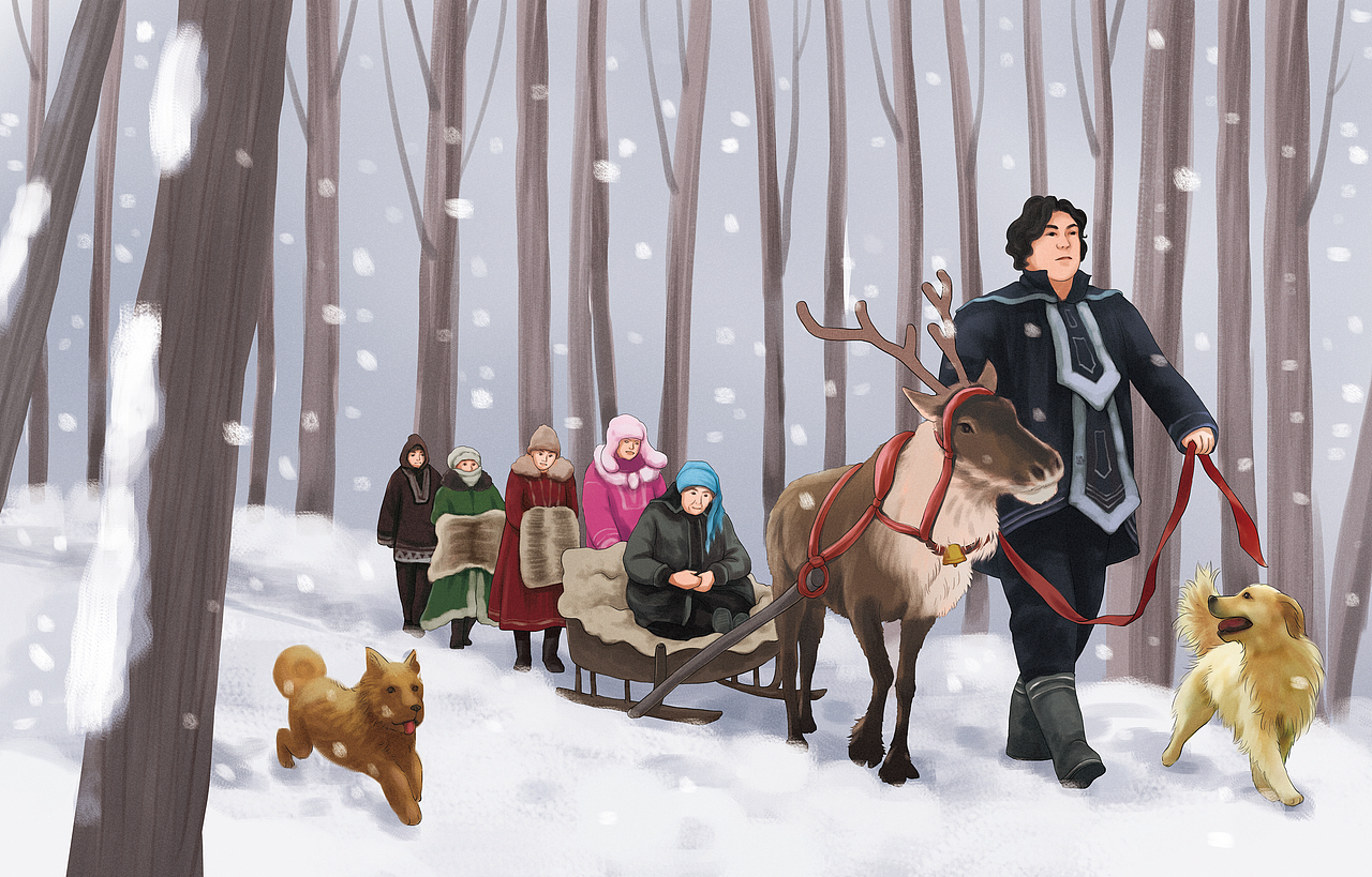 《五十六个名族》（图ZMzQyNTkwODY0） - 绘本 - 站酷设计师玖玥工作室原创素材 - 站酷ZCOOL