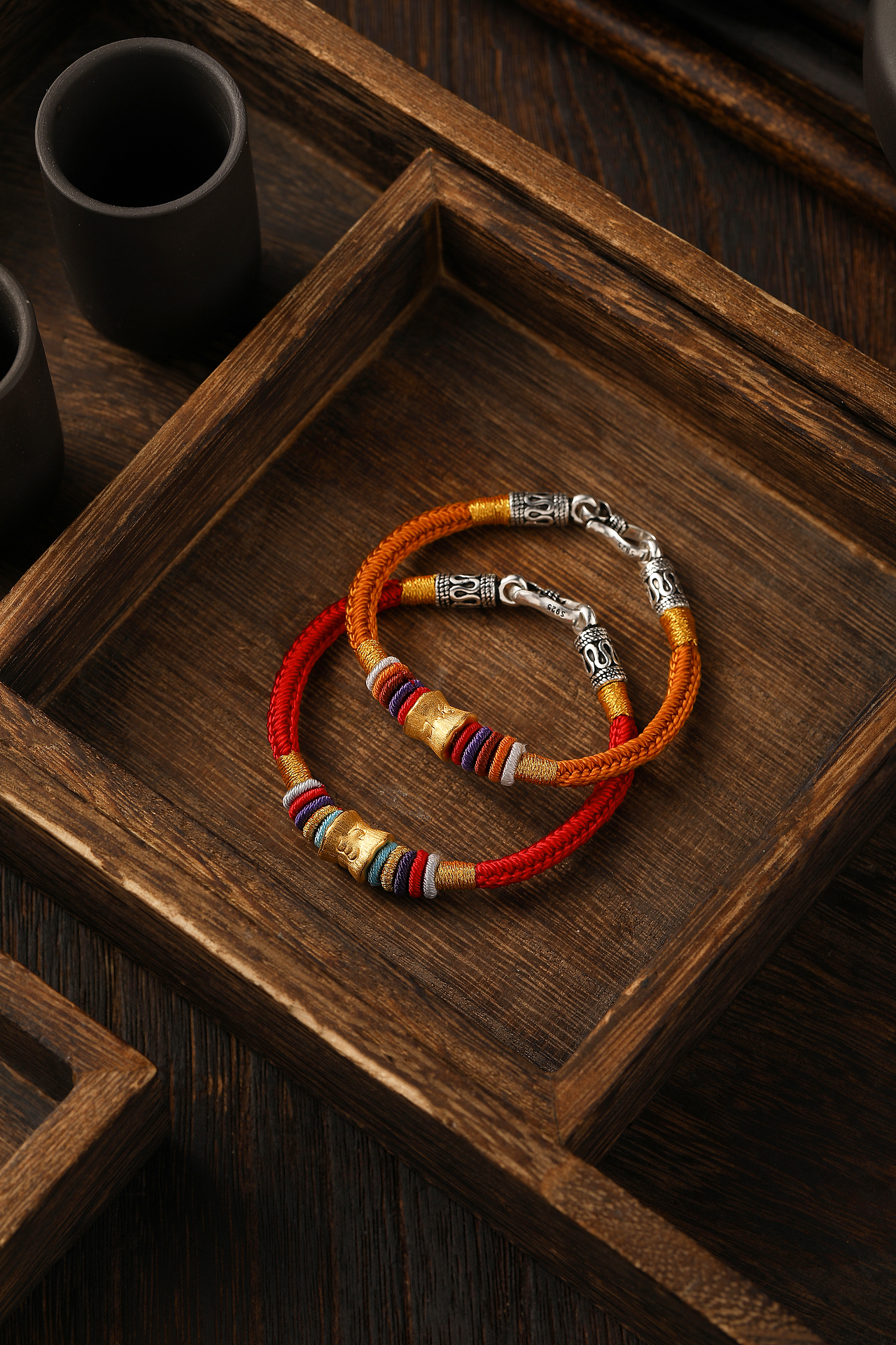 红绳饰品 金手镯