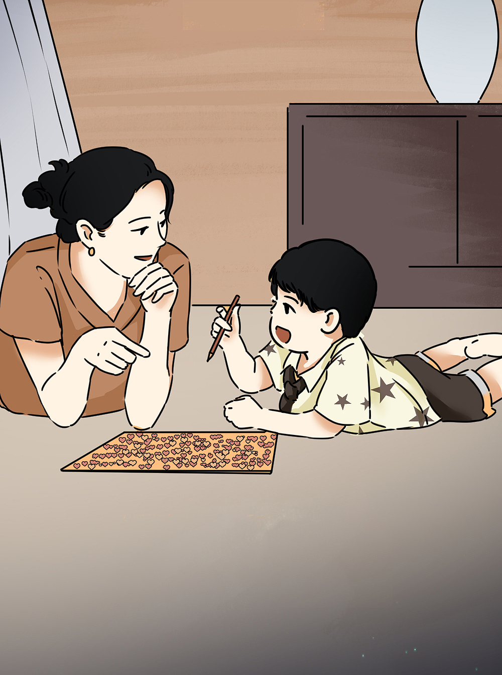 “夸”得越多，孩子越不行？（图ZMzQ1NDUxOTI4） - 中/长篇漫画 - 站酷设计师L兹兹T原创素材 - 站酷ZCOOL