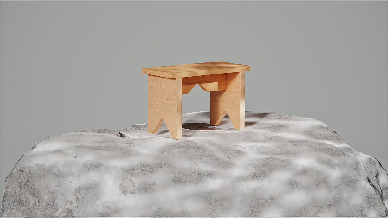 环保木凳OSLINCHIK - OITO （动态设计）（图ZMzQ0NzM4MTgw） - 产品 - 站酷设计师不做梵高_原创素材 - 站酷ZCOOL