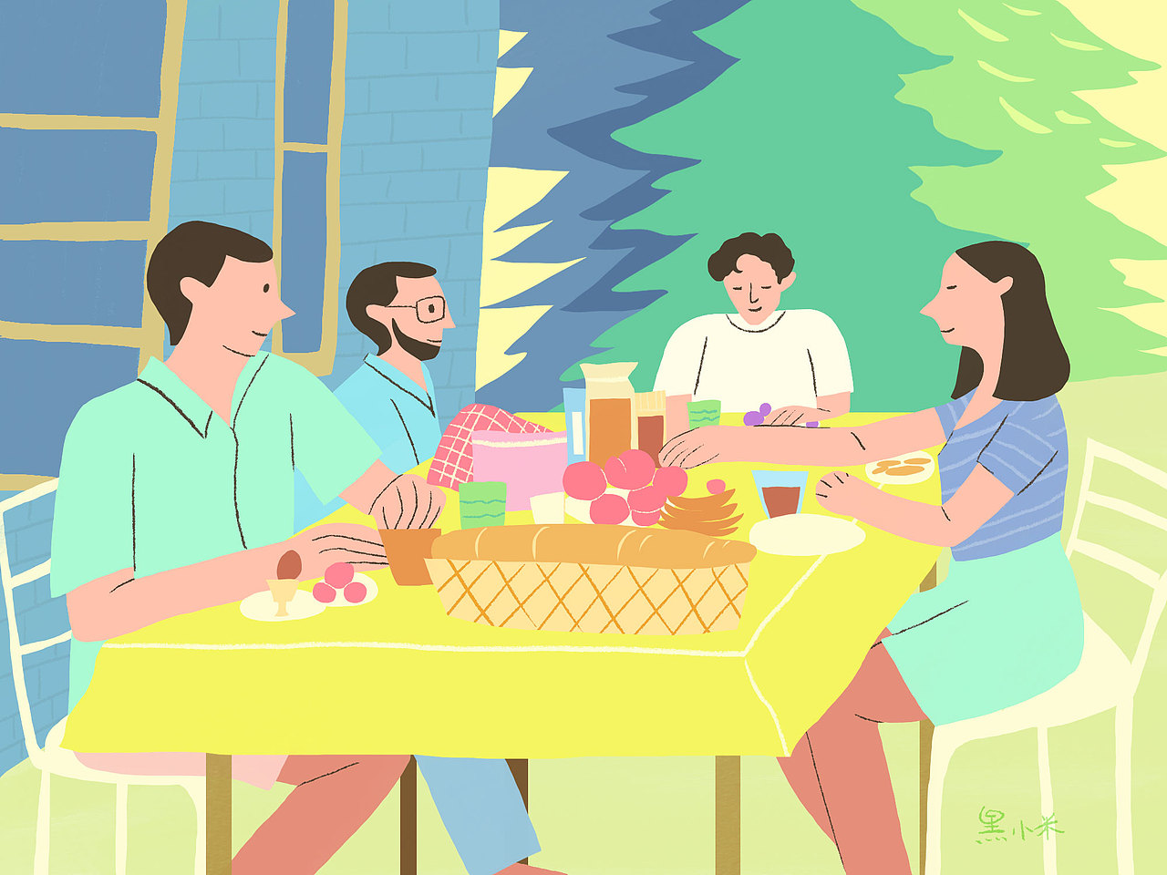 色彩涂鸦 | 请以你的名字呼唤我（图ZMzAyNDExODI0） - 创作习作 - 站酷设计师黑小米原创素材 - 站酷ZCOOL