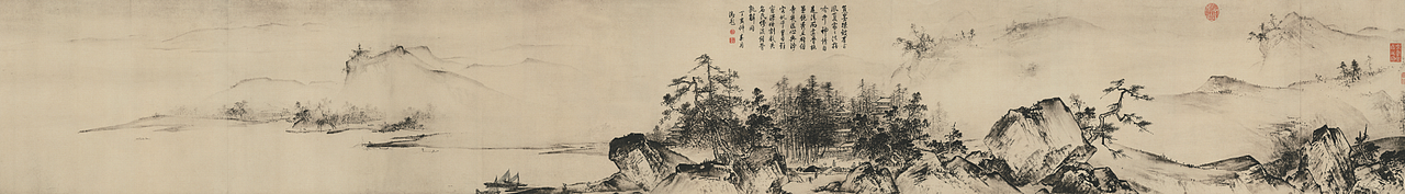 水墨宋运——亚运会宣传手卷(图ZMzY2MDMyNzg4) - 商业插画 - 站酷设计师劝醉原创素材 - 站酷ZCOOL