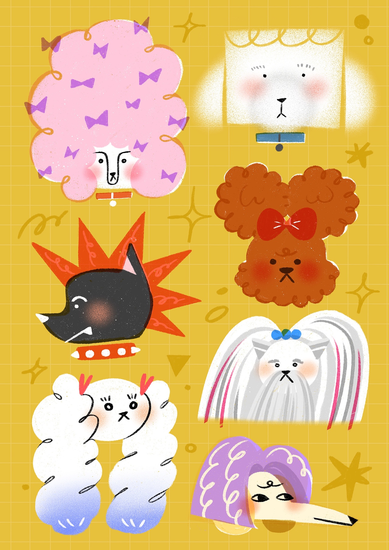 原创动物插画（图ZMjk5MjU1MzMy） - 儿童插画 - 站酷设计师AlienPam原创素材 - 站酷ZCOOL