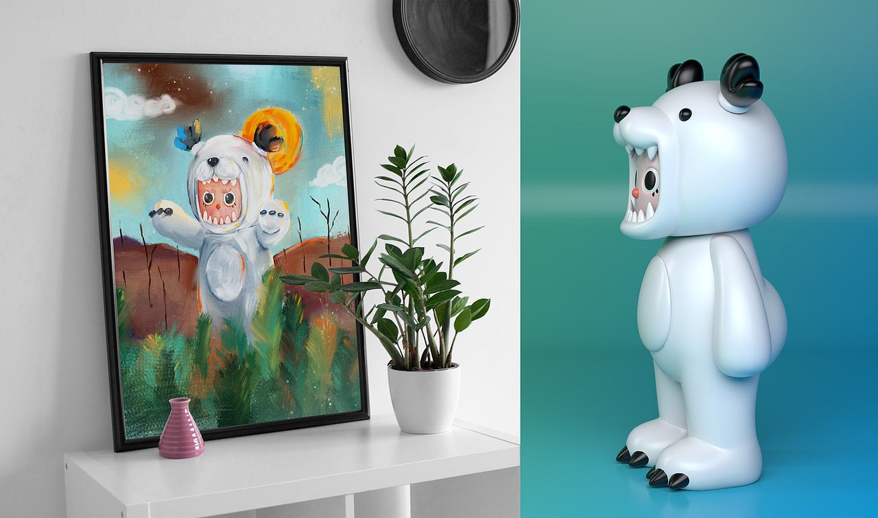 Be Doo Bear | IP新品（图ZMzAxNzg4Mzky） - IP形象 - 站酷设计师好一个工作室原创素材 - 站酷ZCOOL