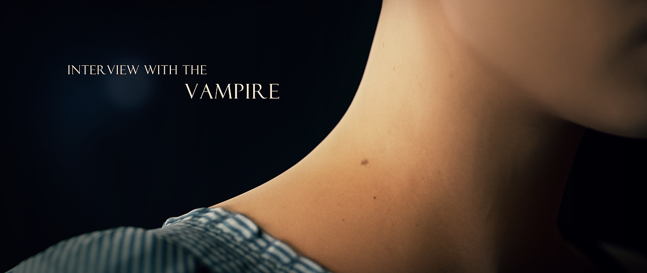 记者裸露在外的脖子对吸血鬼来说是一种诱惑，但是此刻路易对进食不感兴趣。