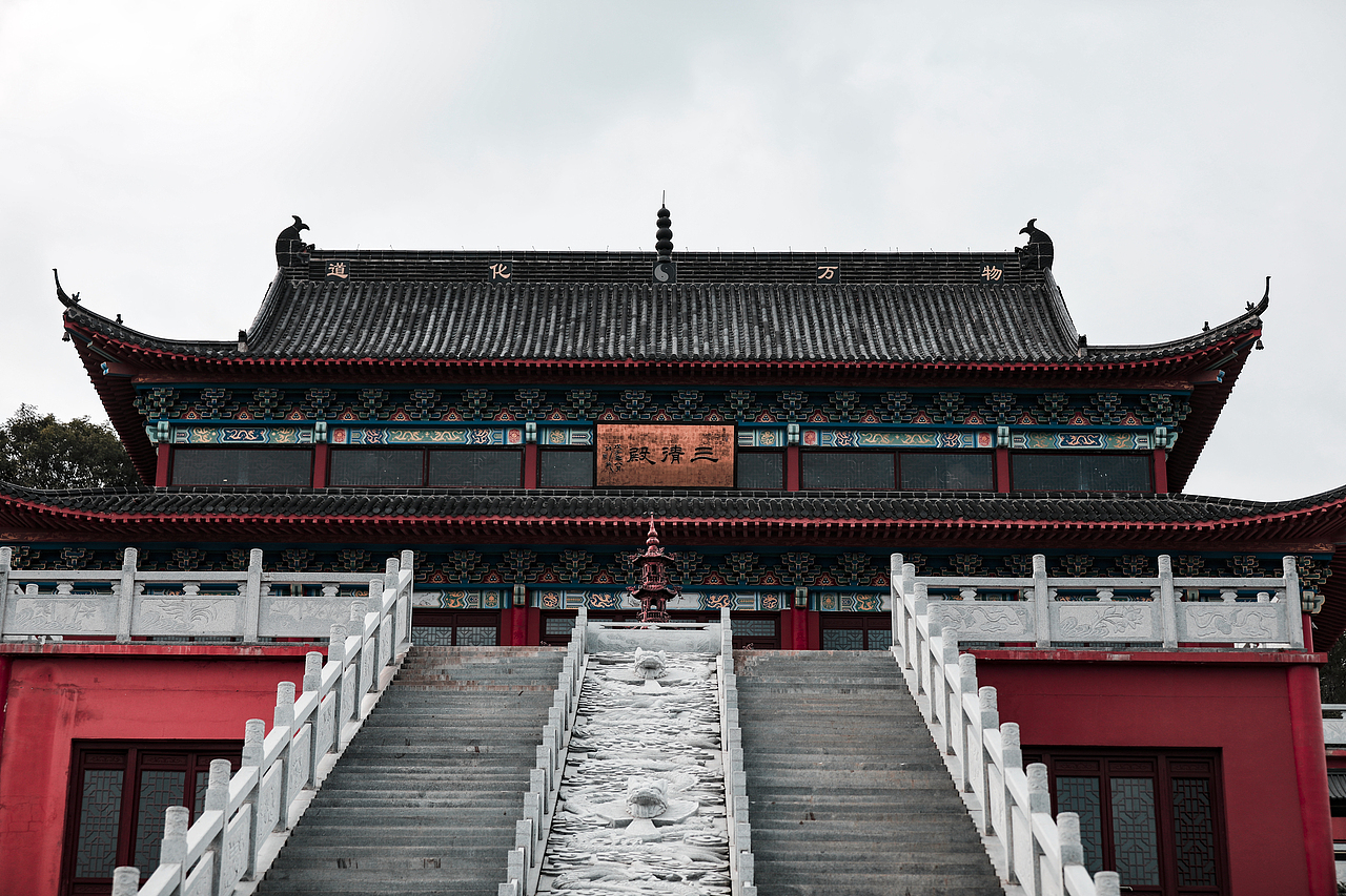 洞玄观丨清静无为 离境坐忘_xh_indiedesigner-站酷zcool