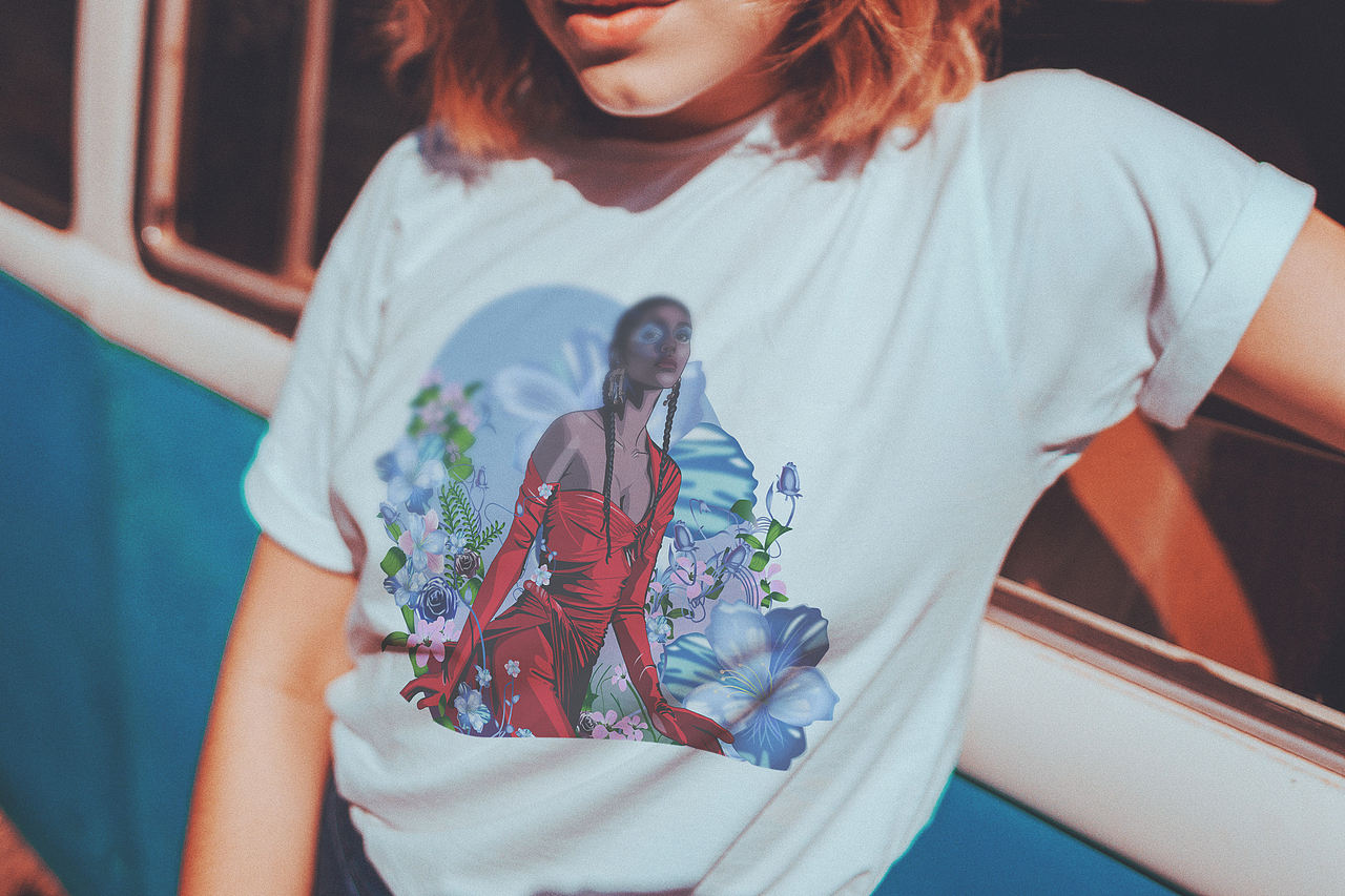 闻香识女人-GARDEN-潮流插画