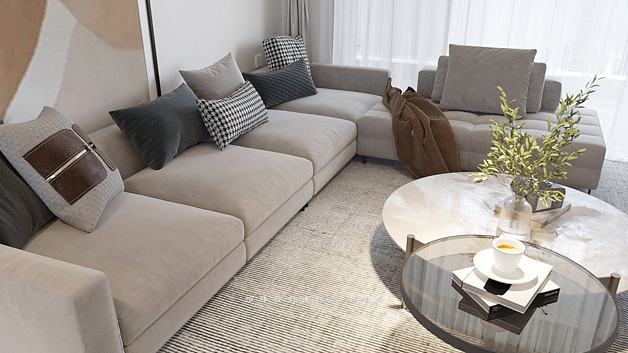 深圳口山设计：光明·星河天地，简约风的家才耐看！