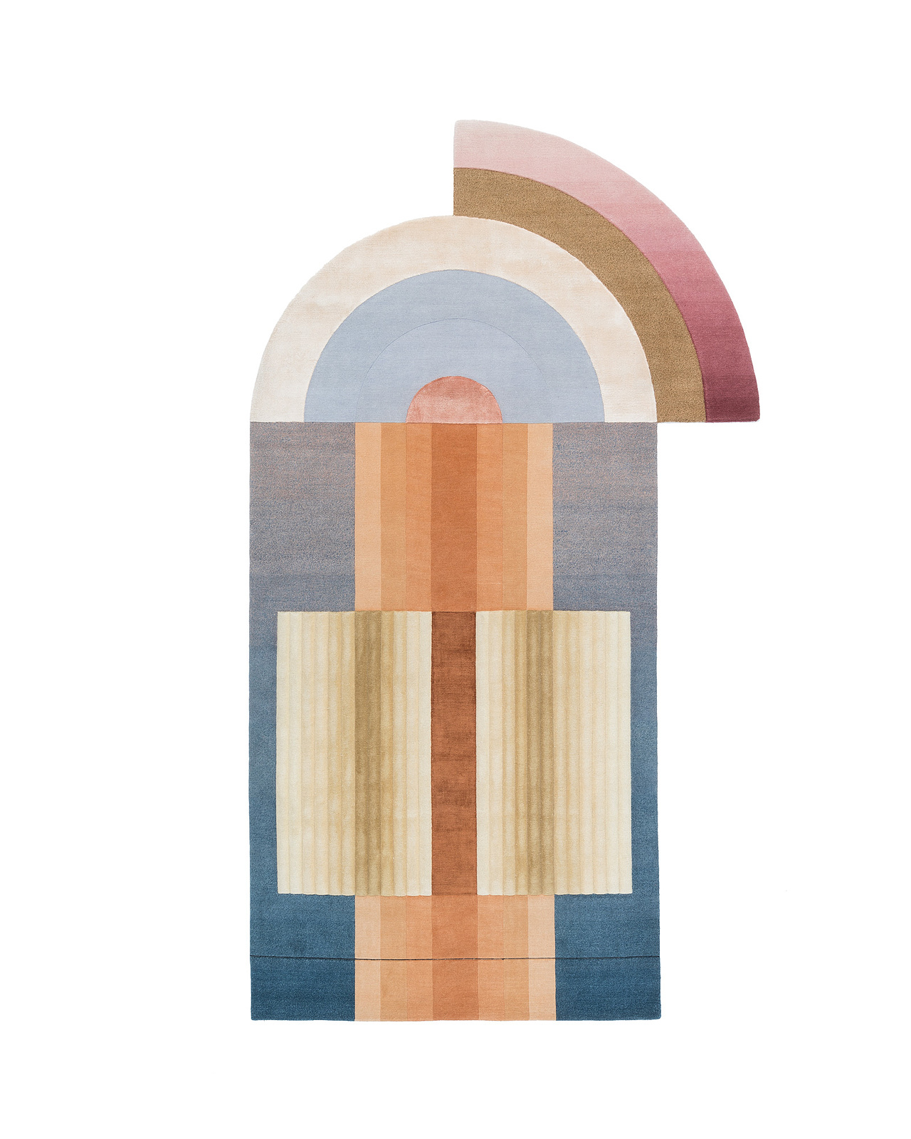 “迷失在”工艺性美学地毯作品中 💕