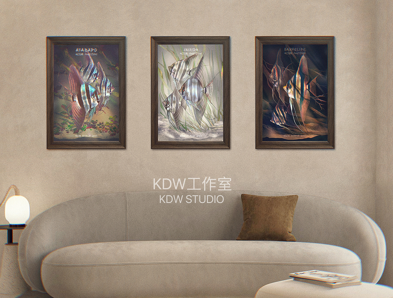 埃及神仙鱼三大流域系列插画(图ZMzUxNzgwNTk2) - 艺术插画 - 站酷设计师KDW_J原创素材 - 站酷ZCOOL