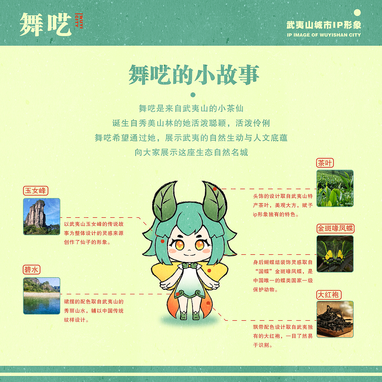 《舞呓》武夷山城市IP形象设计（图ZMzI5NjAzOTcy） - IP形象 - 站酷设计师矽雨原创素材 - 站酷ZCOOL