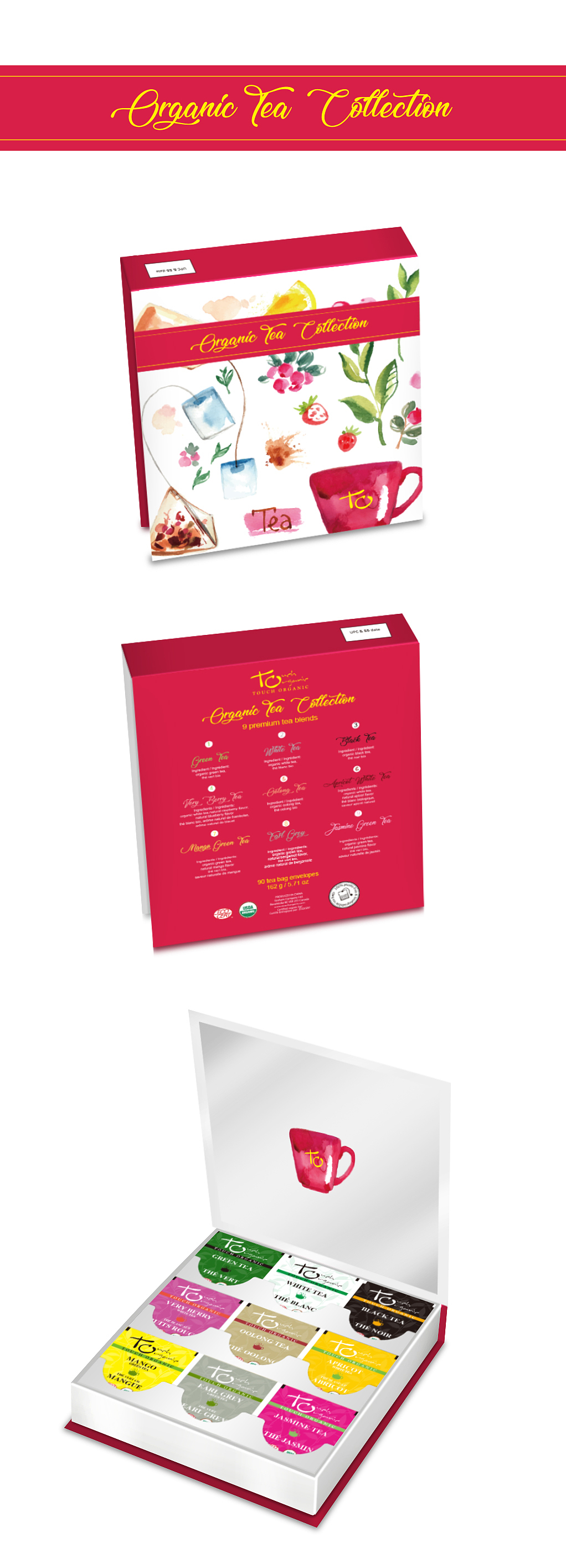 Organic Tea Collection（图ZMzMxODkyNjA4） - 包装 - 站酷设计师gagayaya原创素材 - 站酷ZCOOL