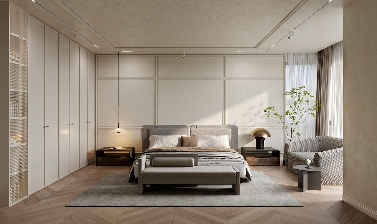 奶油风客餐厅（图ZMzQxODExODQw） - 家装设计 - 站酷设计师痞老蟹原创素材 - 站酷ZCOOL