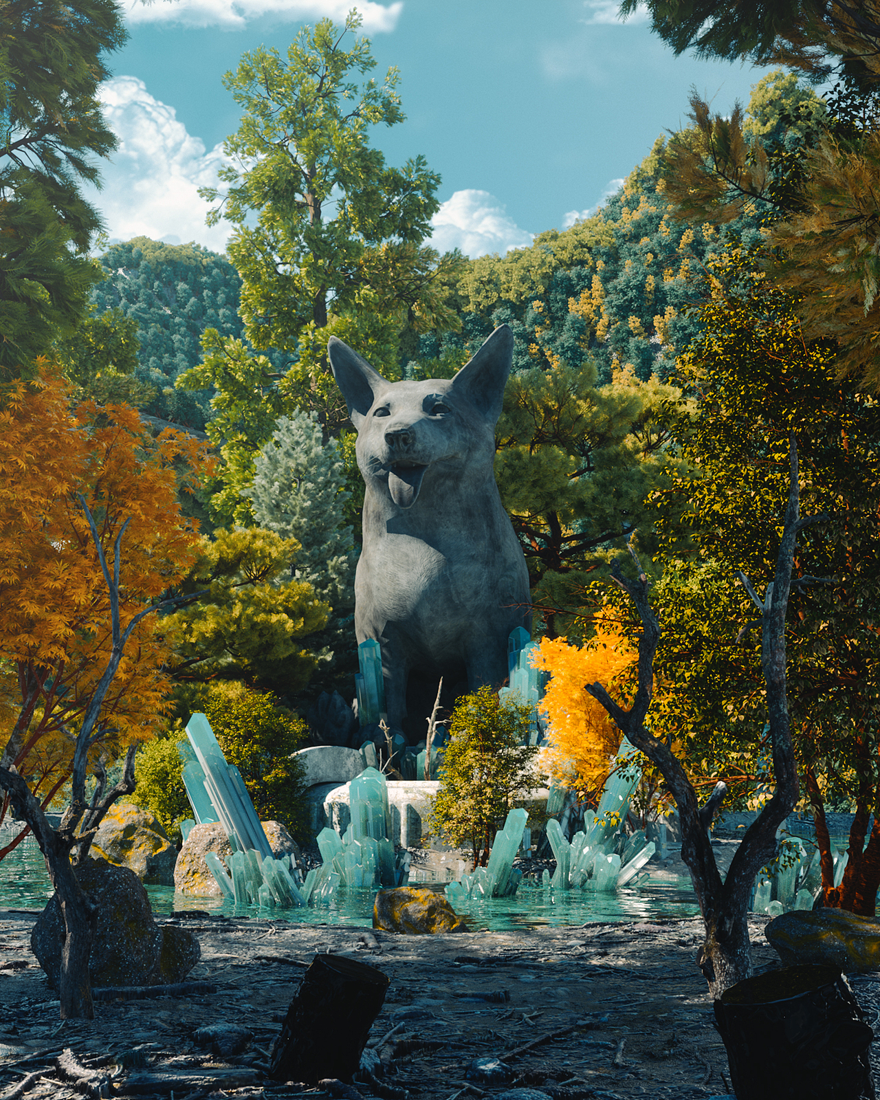 2023年做的179张图（图ZMzYxMzAwMjAw） - 场景 - 站酷设计师我就是NiaoNiao原创素材 - 站酷ZCOOL