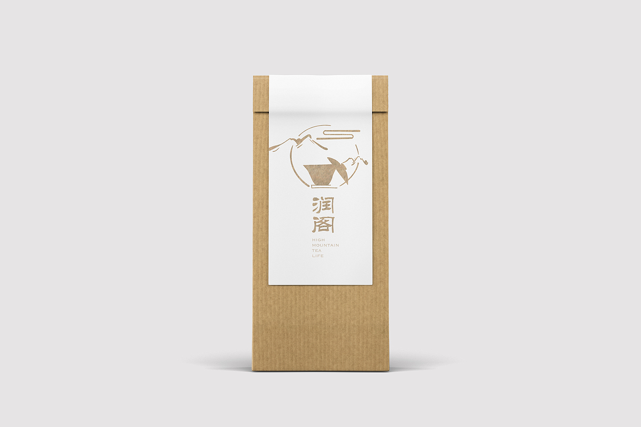 茶行业品牌孵化 润阁 茶叶 logo设计