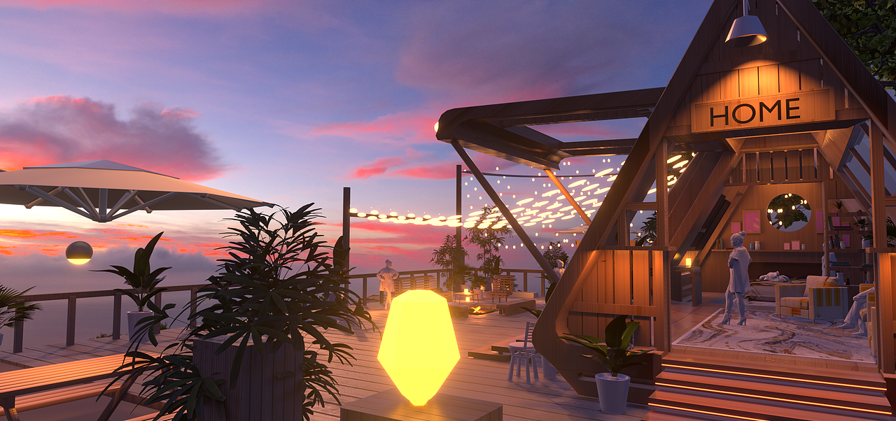 VR虚拟世界场景 x 邪喵（图ZMzUzOTc1NDA4） - 建筑/空间 - 站酷设计师邪喵工作室原创素材 - 站酷ZCOOL