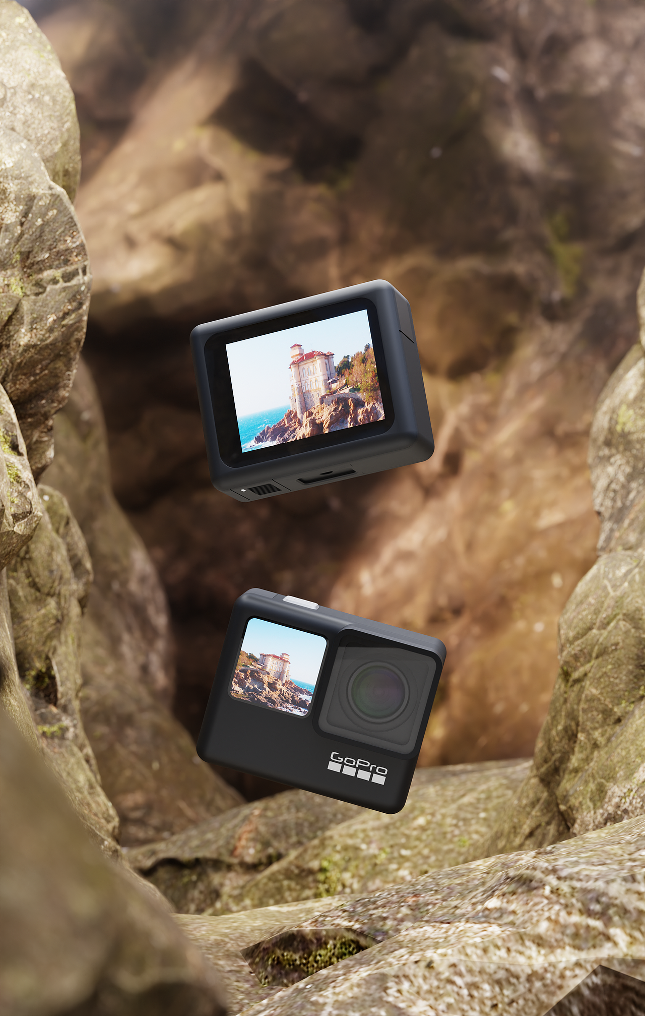 GoPro建模渲染练习（图ZMzU0MzAzMTAw） - 产品 - 站酷设计师滑大稽原创素材 - 站酷ZCOOL