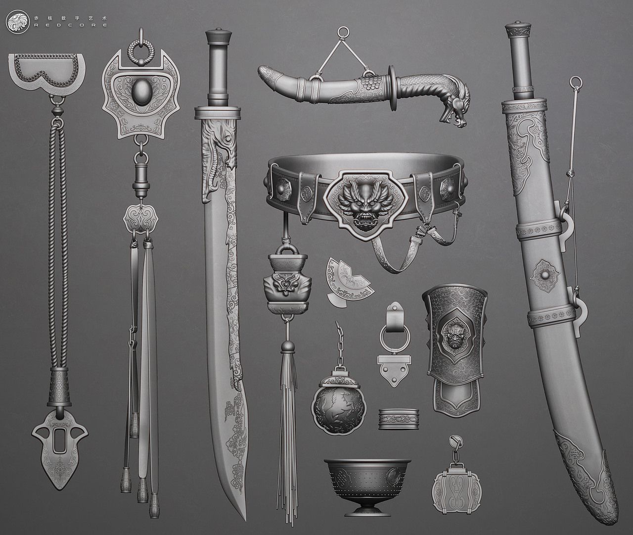 【赤核第八期】次世代角色模型—中国甲胄(一)