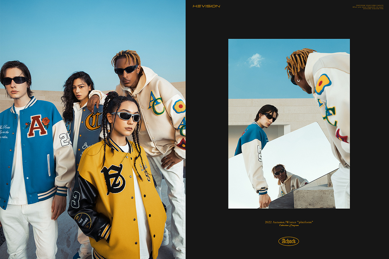achock 2022秋冬形象 | 潮牌lookbook